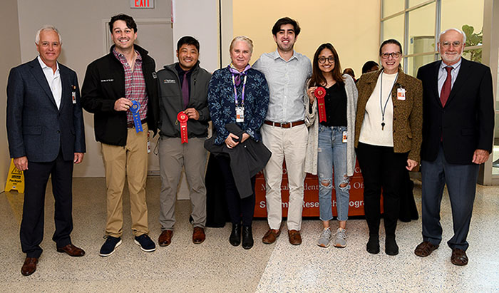 1st and 2nd place winner pictures along with special guests.