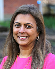 portrait of Shreela Sharma, PhD, RDN, LD