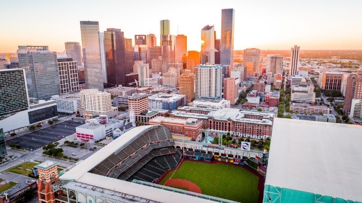 Downtown Houston - Photo Credit: Smart City Locating