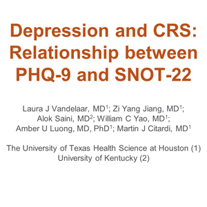 image from The Importance of Depression Screening in Rhinology Practice