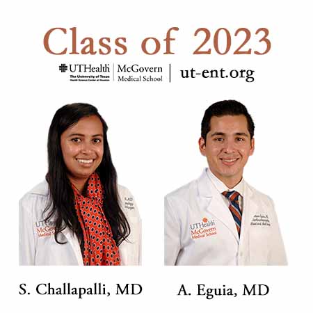 Class of 2023 - Sai Challapalli, MD, and Arturo Eguia, MD