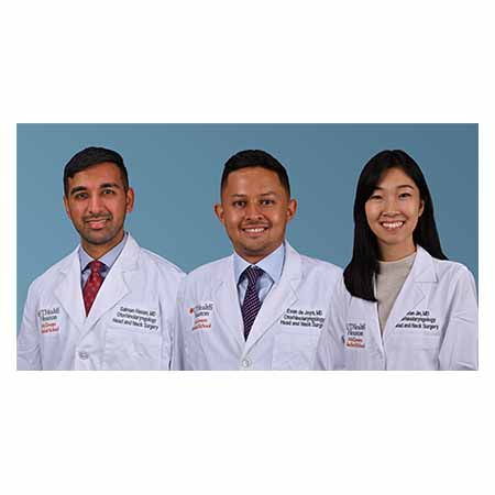 image from Three New Residents Join the Team in the Department of Otorhinolaryngology-Head and Neck Surgery