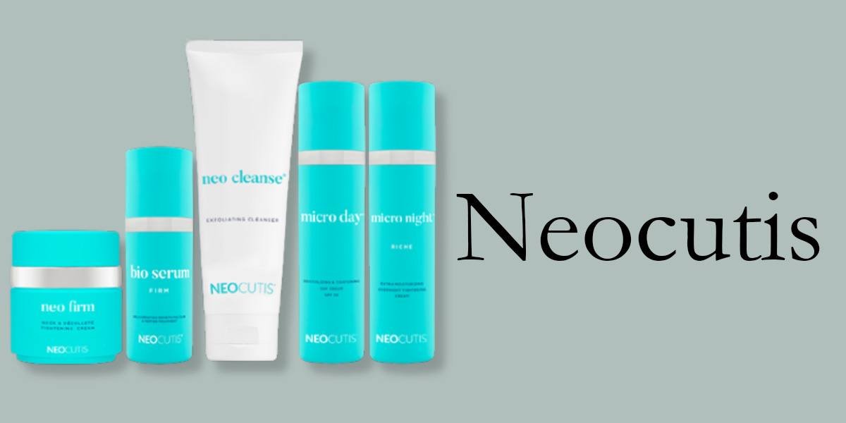 neocutis products next to the word neocutis