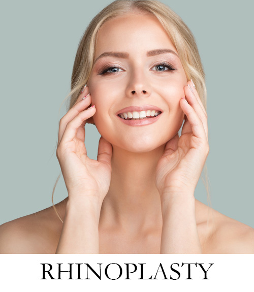 Rhinoplasty woman