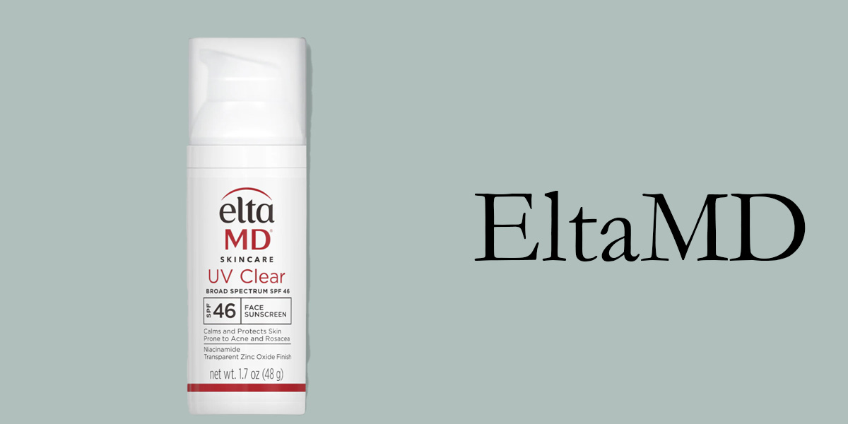 a bottle of elta MD next to the words elta md