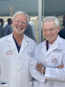 From left: Andrew Burgess, MD; James Kellam, MD