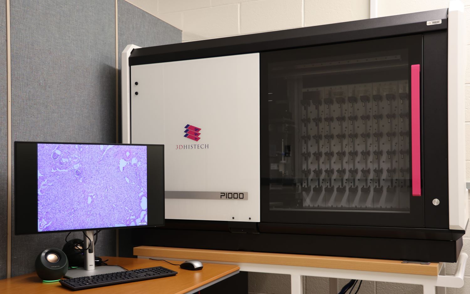 Digital pathology slide scanning machine