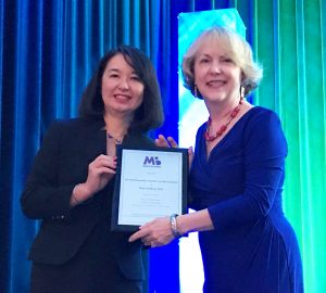 Dr. Fuki Hisama presented the 2018 Pruzansky Lectureship Award in Genetics to Dr. Hope Northrup at the 49th Annual March of Dimes Clinical Genetics Conference.