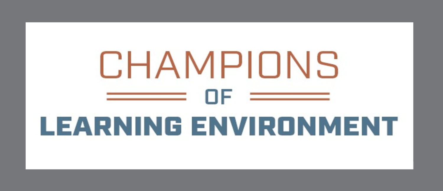 Champions of Learning Environment award