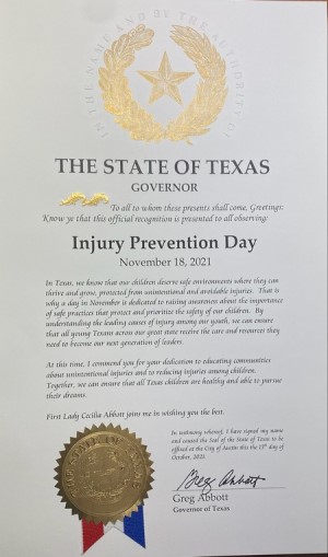 State of Texas Proclamation