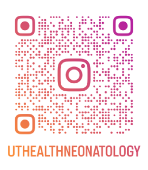 UTHealth Neonatology Instagram QR code