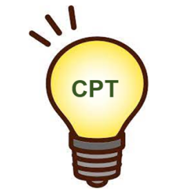 CPT Study logo of a light bulb