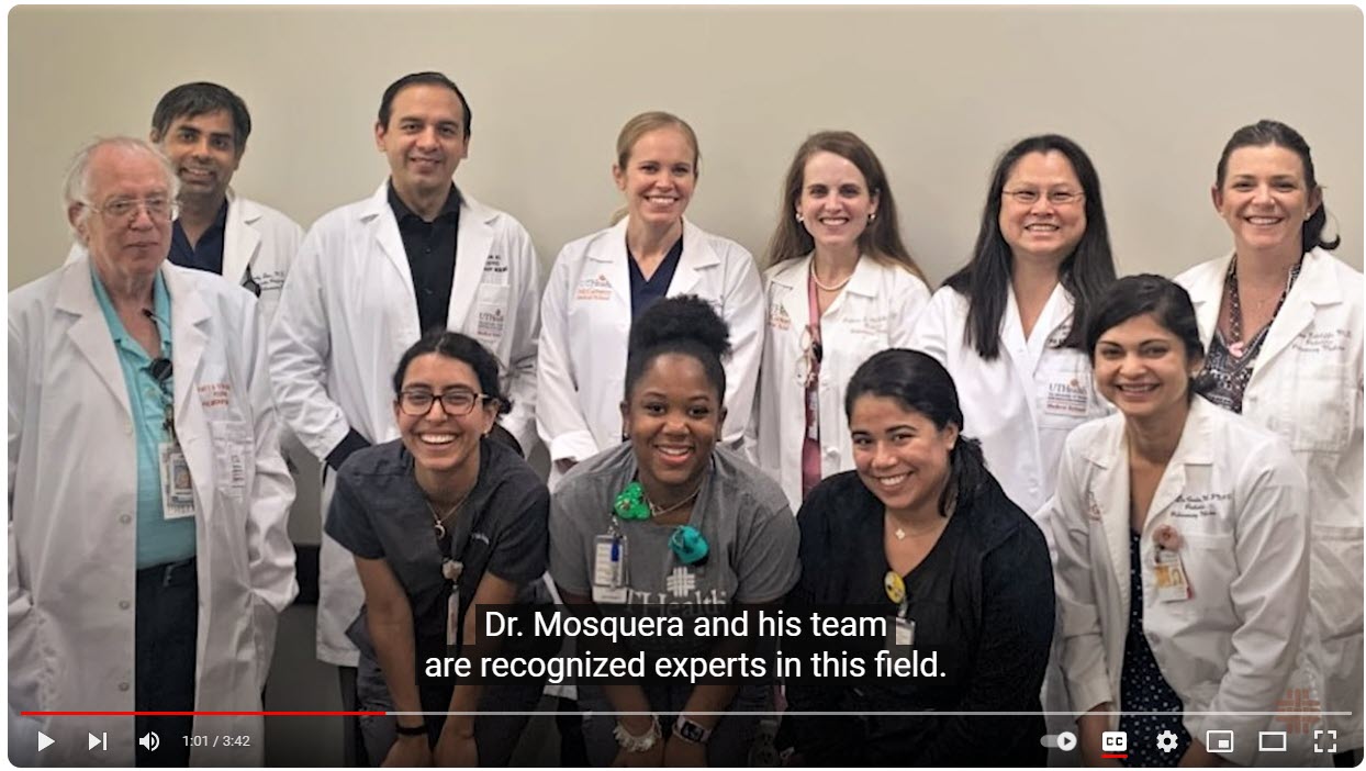 Dr. Mosquera and PCD team
