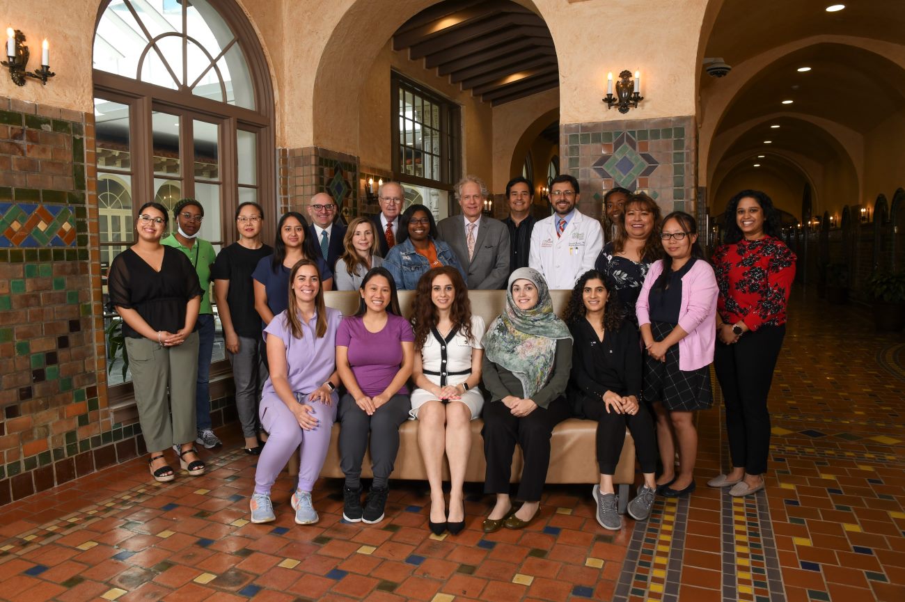 Group photo of the Pediatric Gastroenterology division staff and faculty.