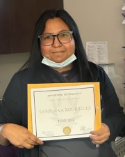 Medical assistant Sanjuana Rodriguez