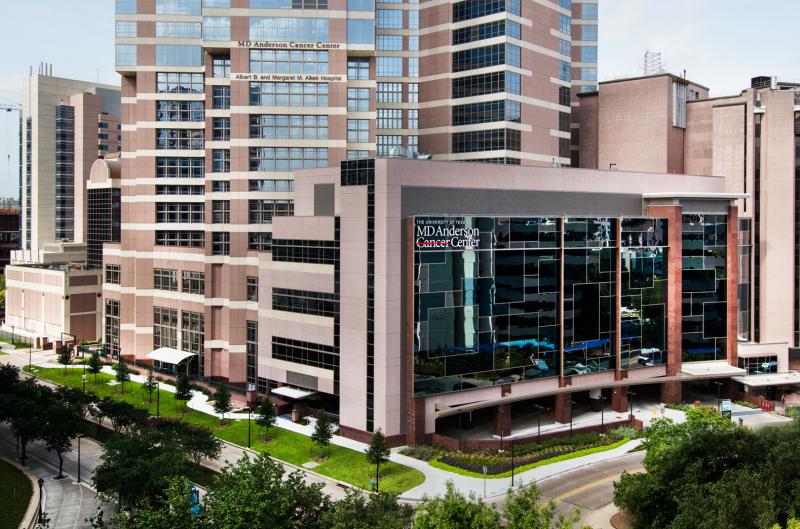 MD Anderson Cancer Center building