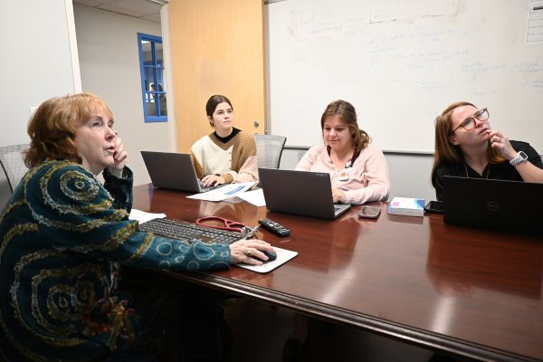 Cancer Genetics Clinic team discusses treatments with Dr. Northrup