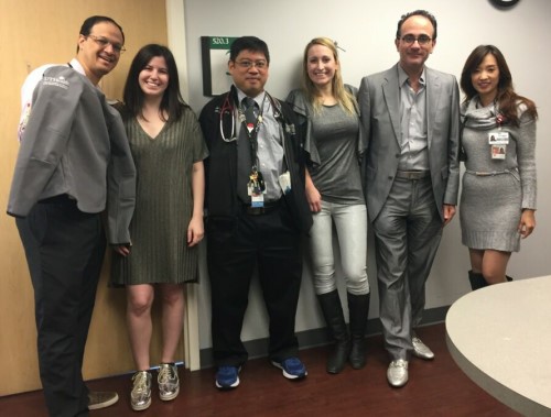 Pediatric Endocrinology clinical team dressed in silver