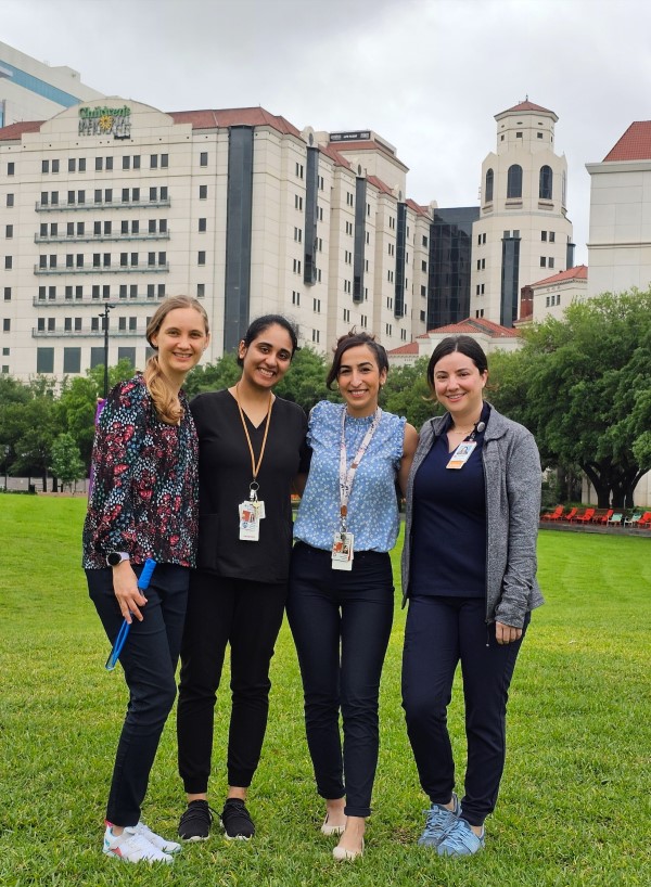 CARE Team fellows and faculty in park