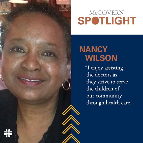 Headshot of and quote from Nancy Wilson