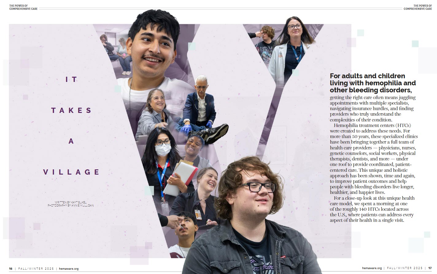 Screenshot of digital magazine article