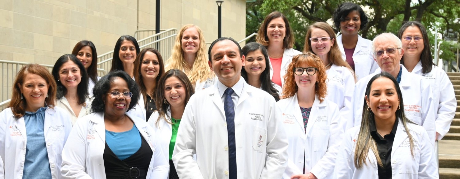Group of doctors outside