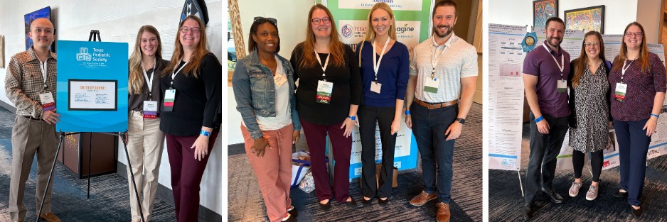 Collage of conference attendees