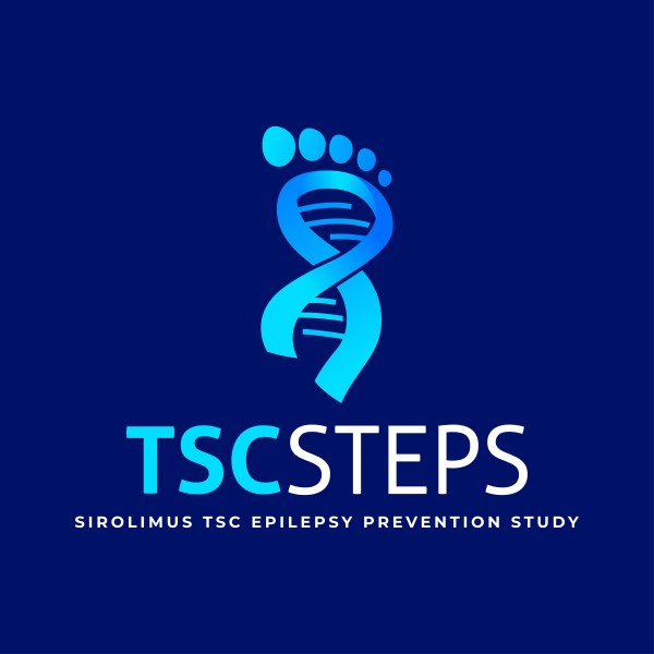 Logo of footprint mixed with a helix design