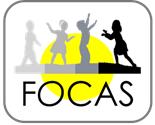 Logo of silhouetted children playing
