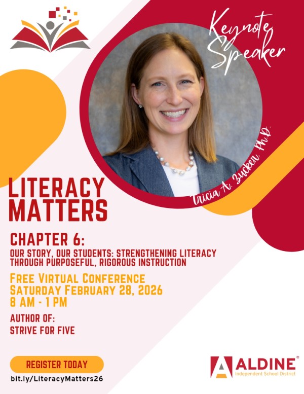 Flyer with event info and headshot