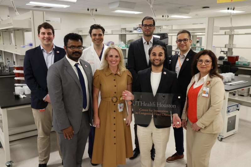 Group of center team in lab