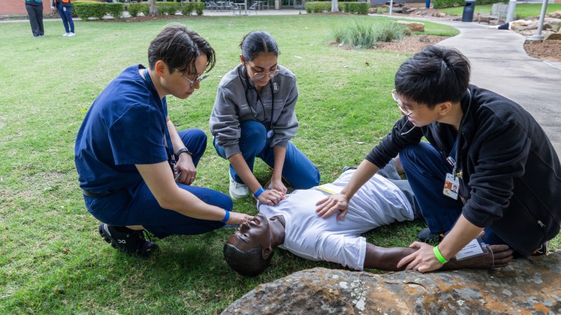 image from Pediatrics leader helps plan and implement mass-casualty simulation