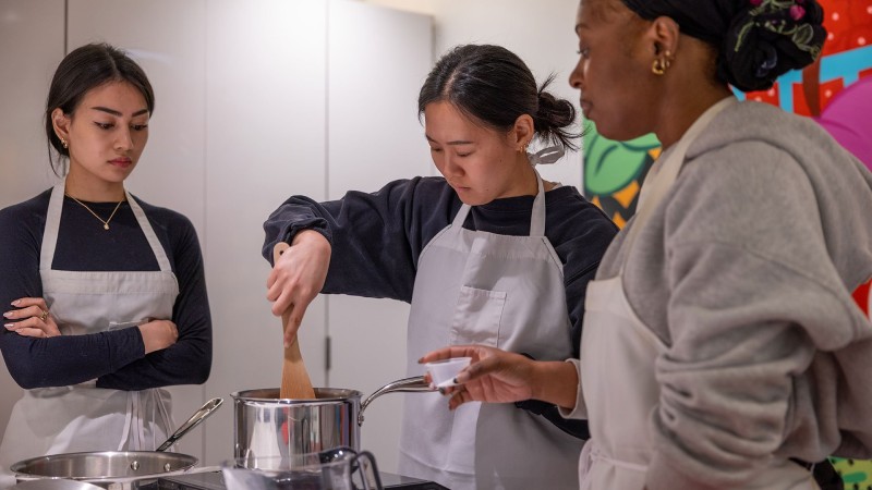 image from McGovern students complete first Culinary Medicine program