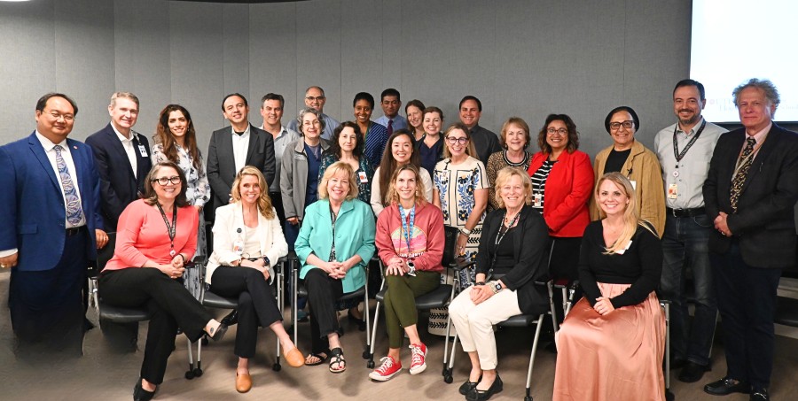 Group photo of pediatric leaders