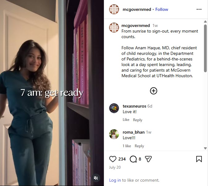 Dr. Haque day in the life