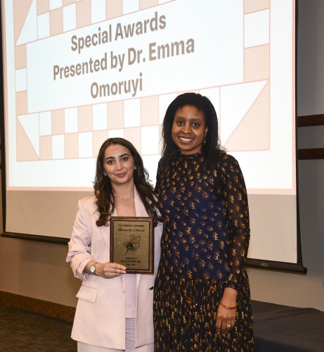 Joud Ayoub and Emma Omoruyi