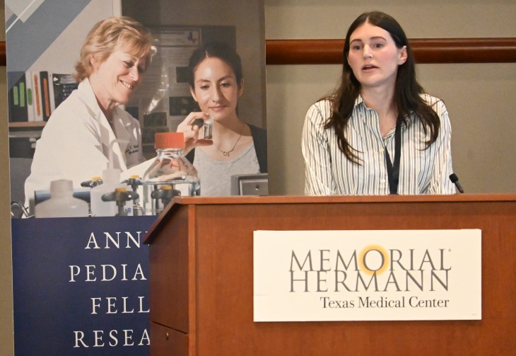 Fellow presents at fellows research symposium