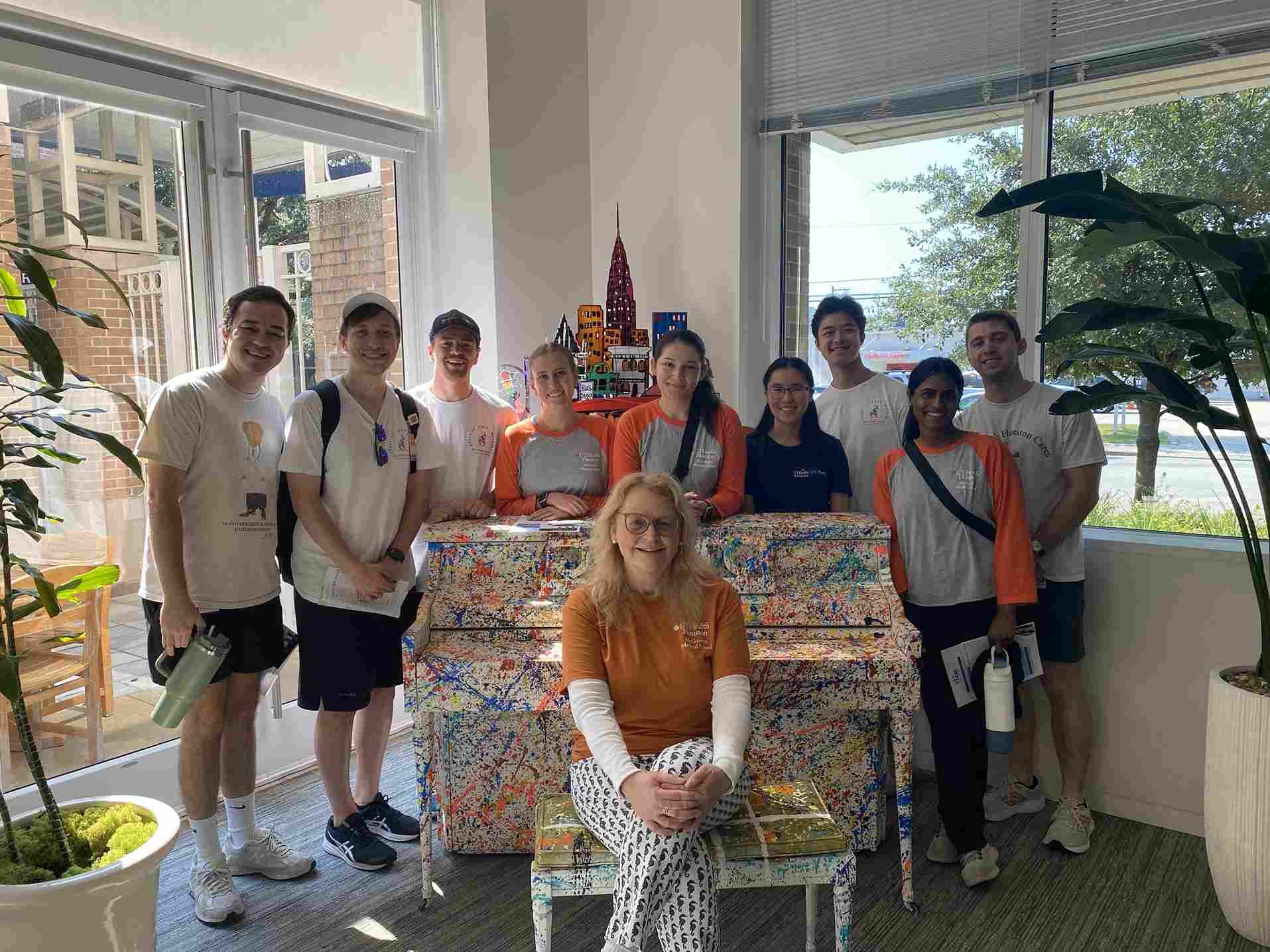 group photo of students at the Children's Assessment Center