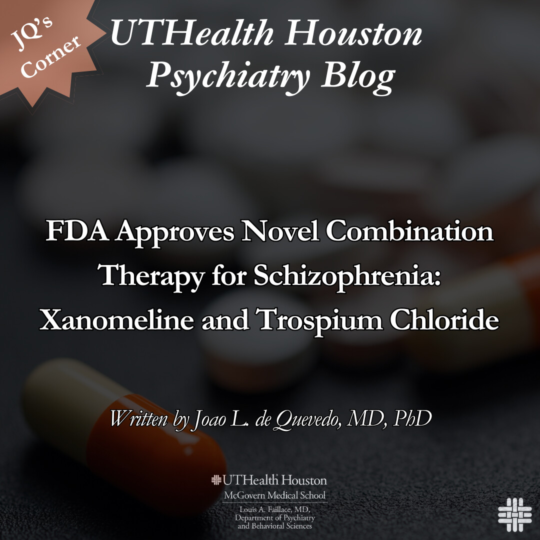 JQs corner blog post on FDA approval for schizophrenia