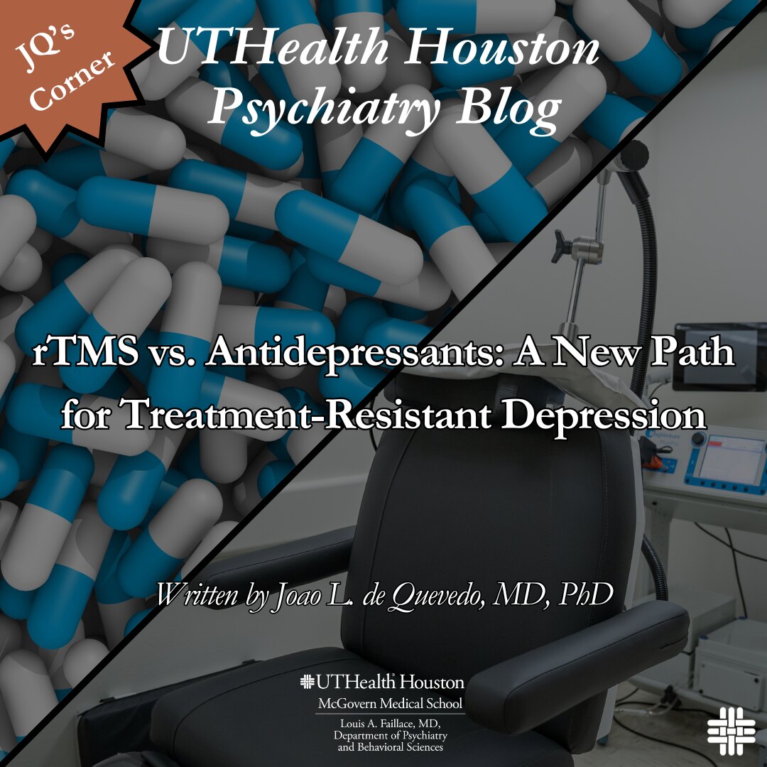 rTMS vs Antidepressants blog post