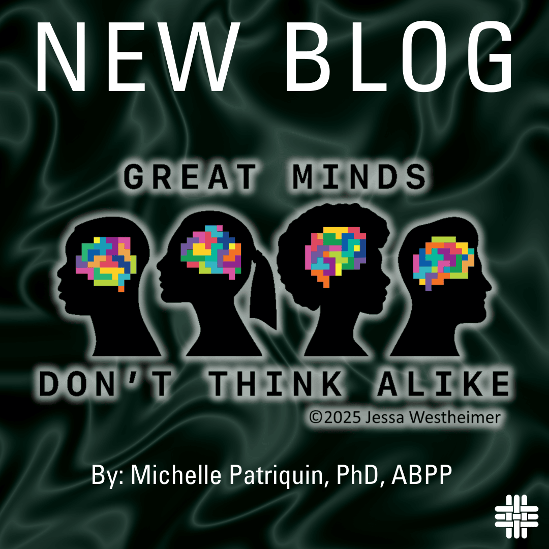 Great Minds Think Alike. By Dr. Michelle Patriquin