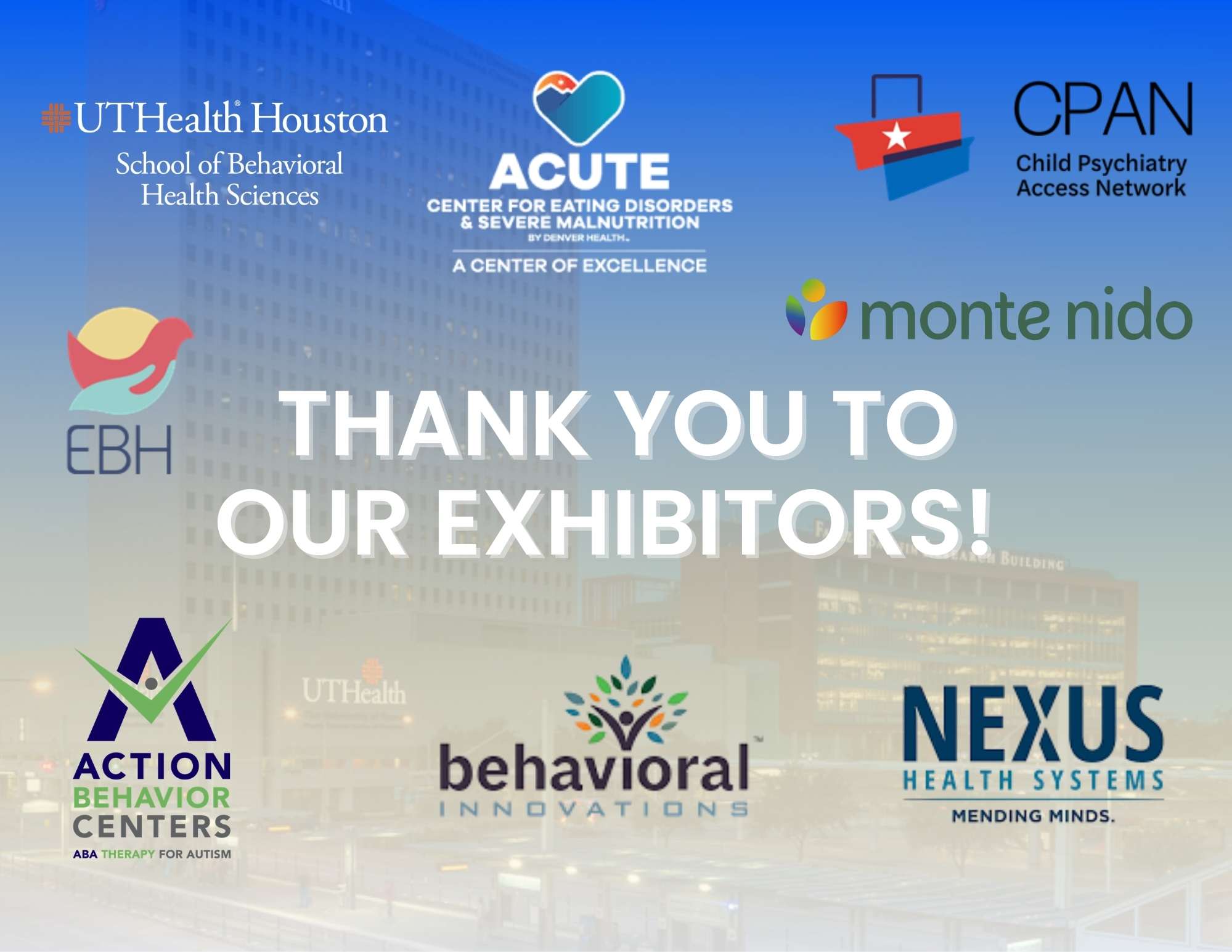 Conference exhibitors