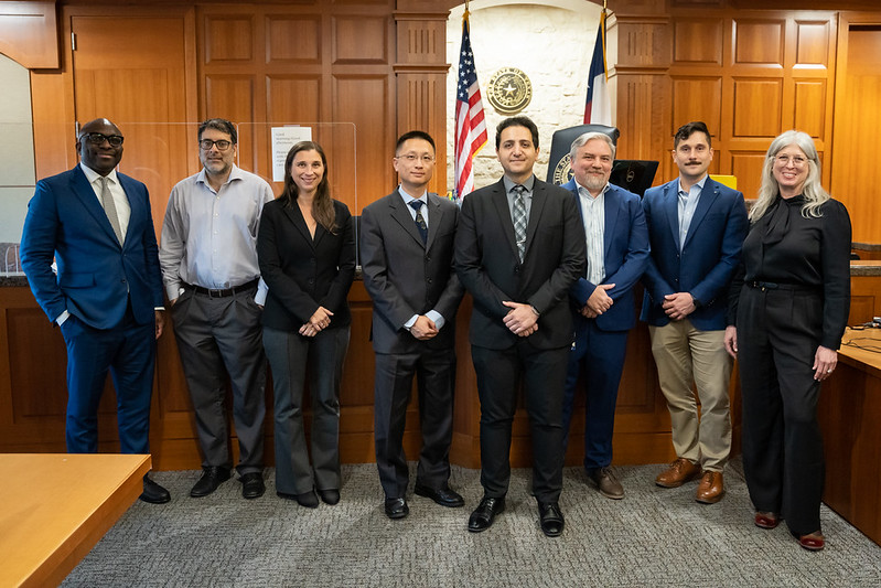 Forensic Psychiatry Mock trial group of fellows.