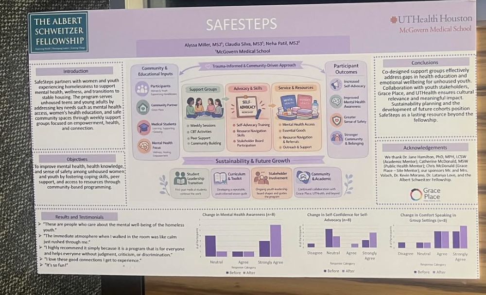 Poster titled Safesteps