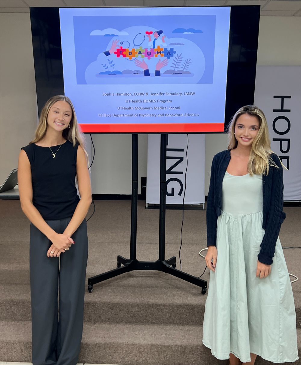 Sophia Hamilton, CCHW, and Jennifer Famulary, LMSW