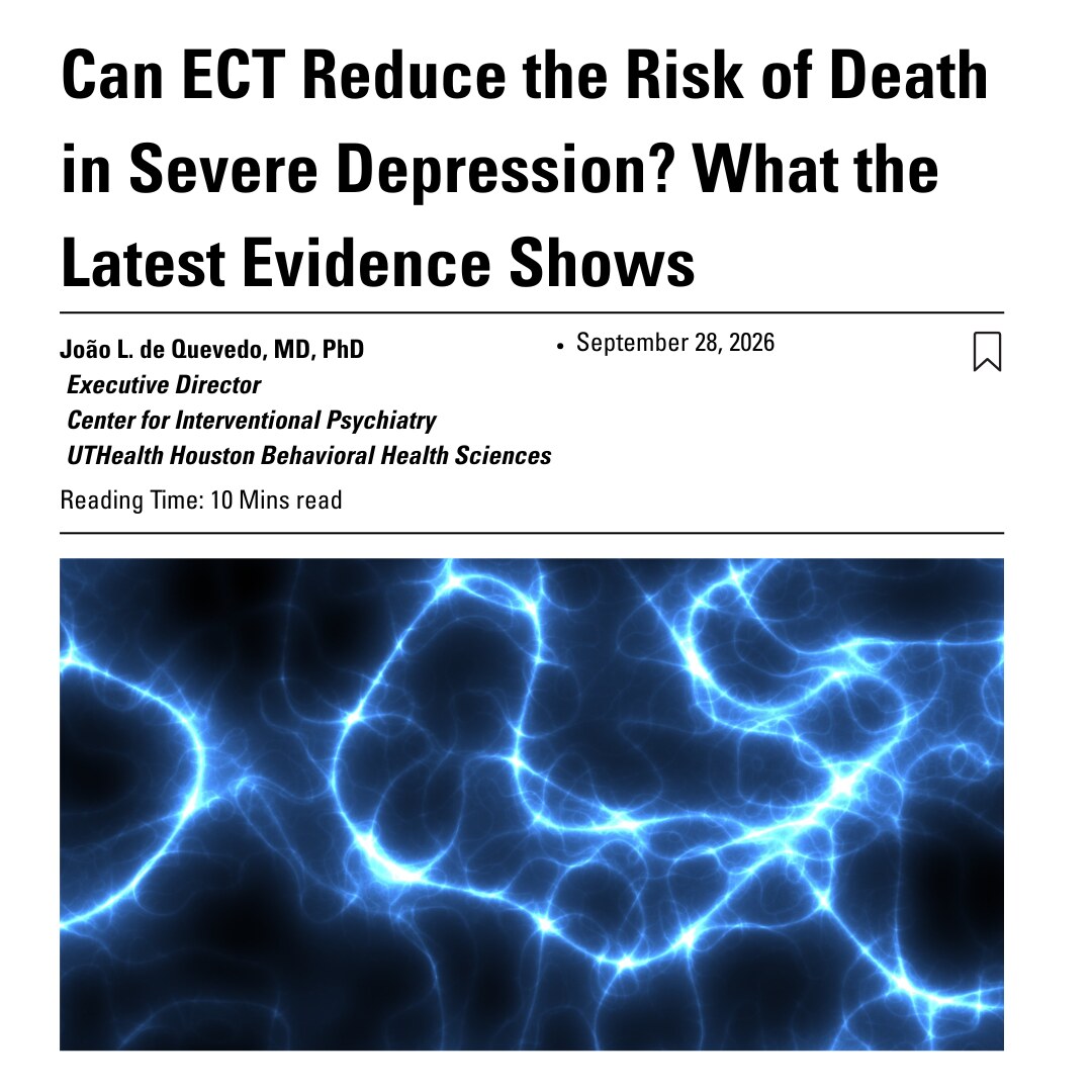 Can ECT reduce risk of death
