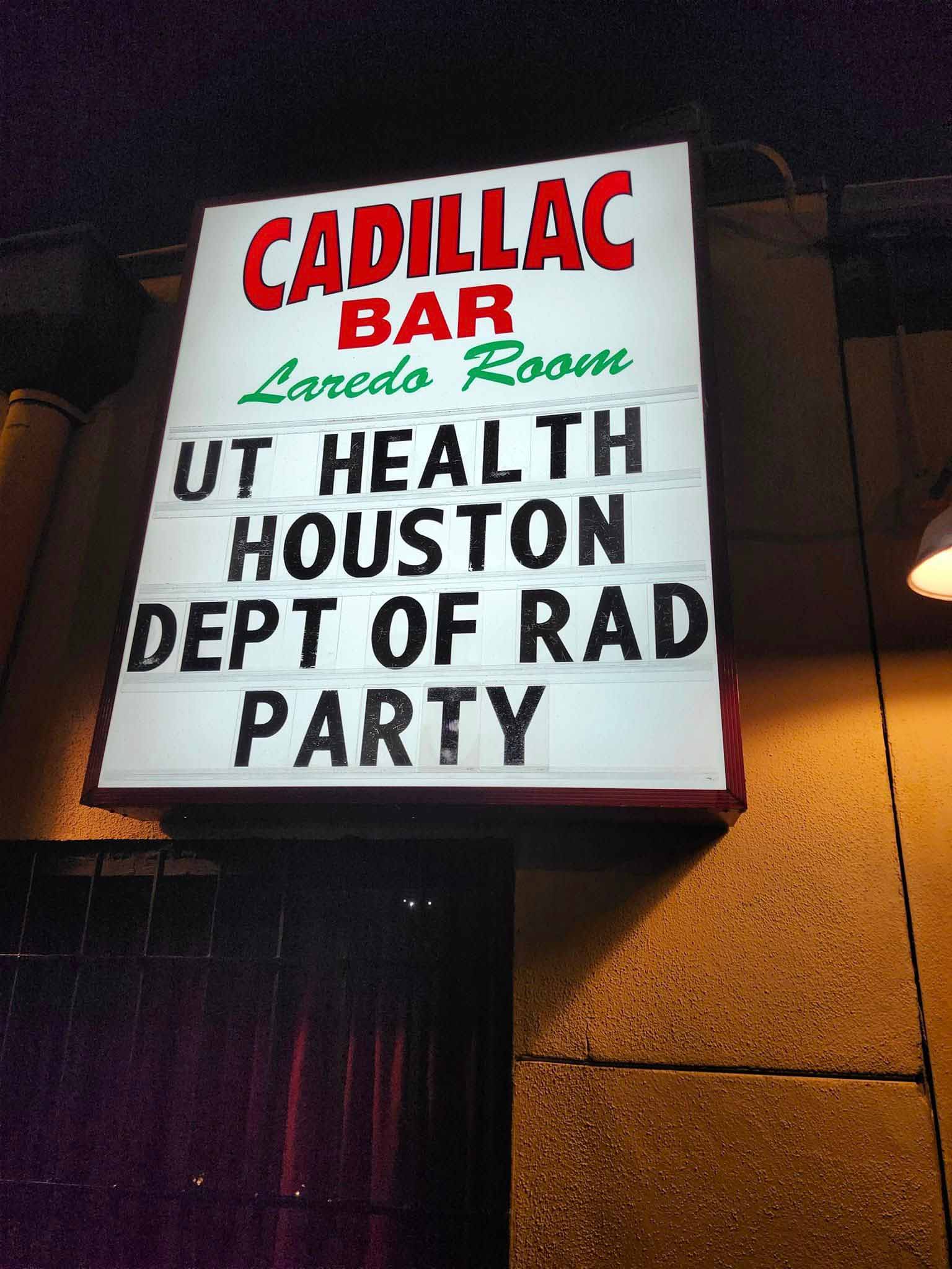 DII Holiday Party Sign