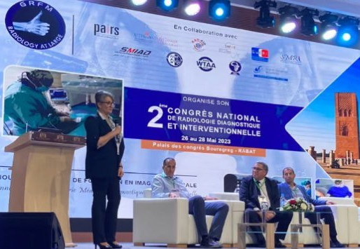 Dr. Latifa Sanhaji, MD National Radiology Congress Rabat 2023