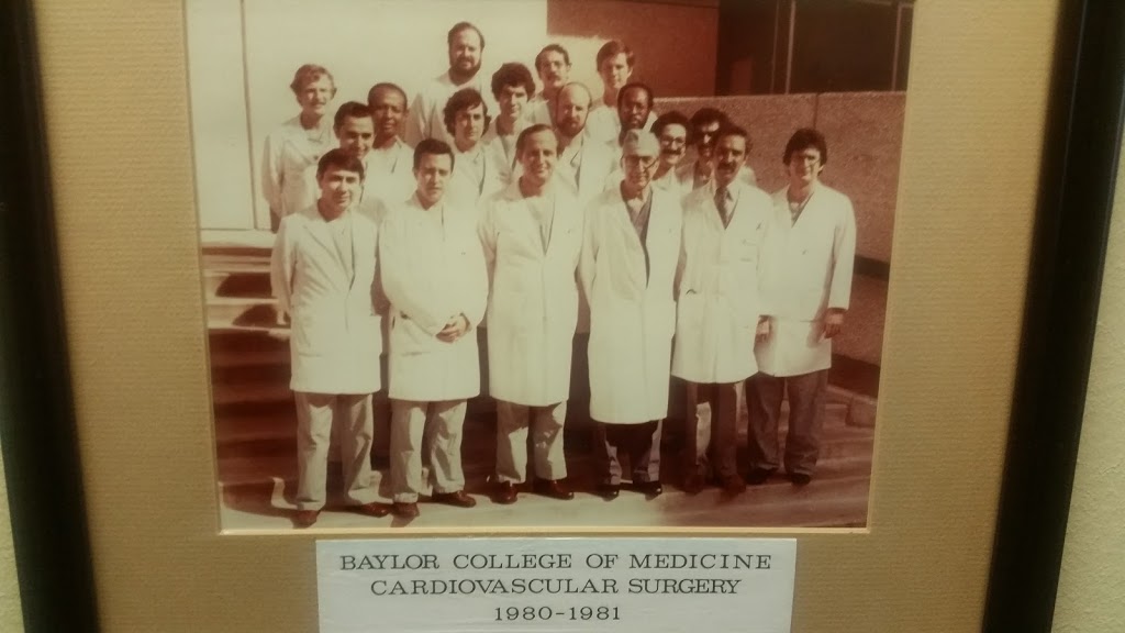 Baylor College of Medicine Cardiovascular Fellows 1980-1981, Dr. Roger Belizaire (3rd row, left)