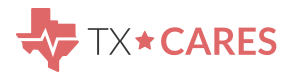 TX-CARES logo